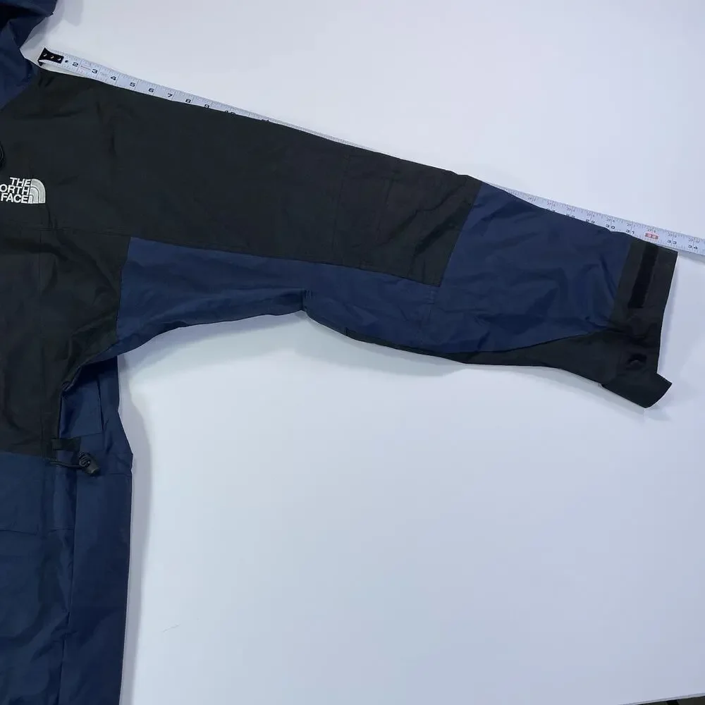 The North Face Mens Summit Series Goretex Waterproof Hooded Jacket Blue Sz XXL
